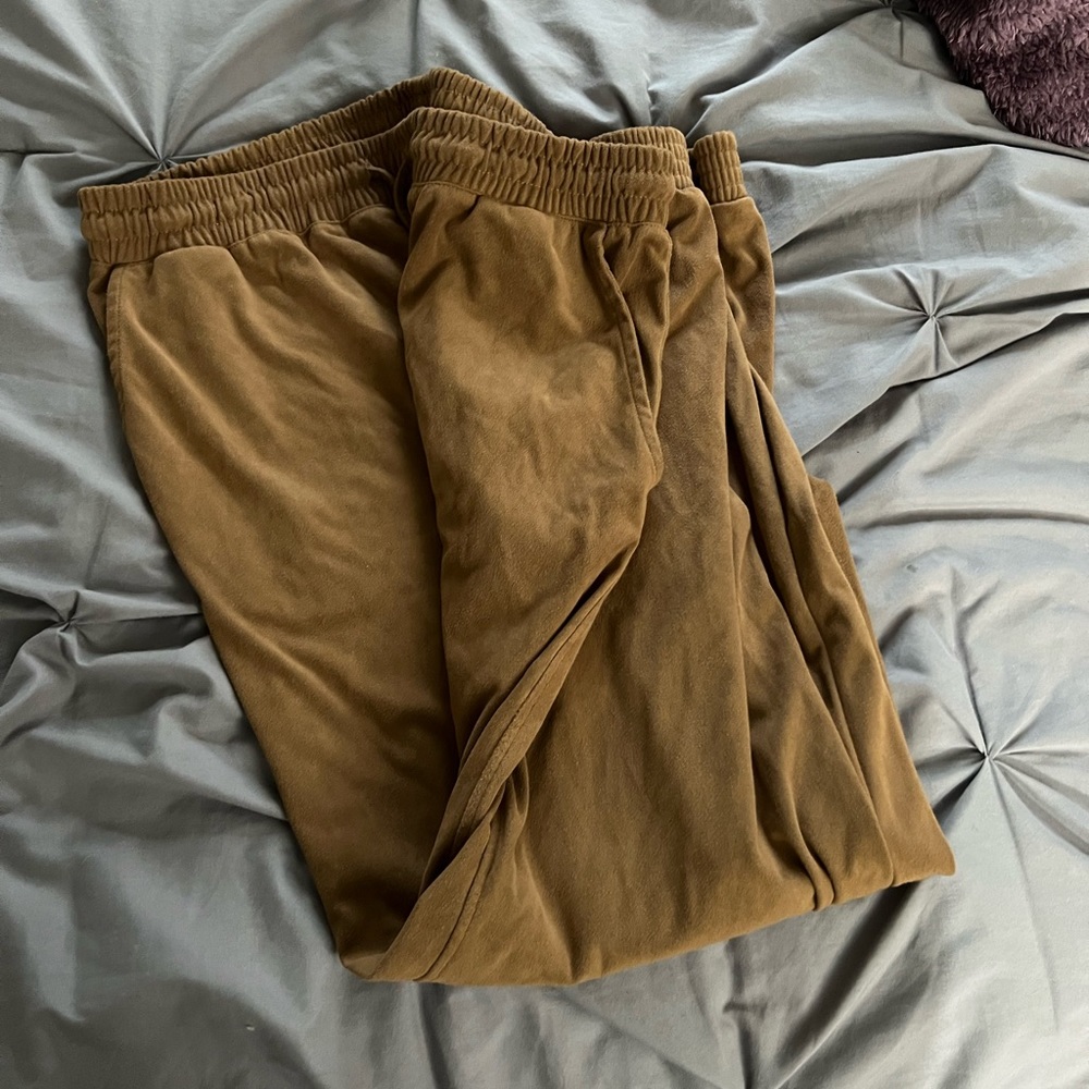 Velvet Brown Joggers